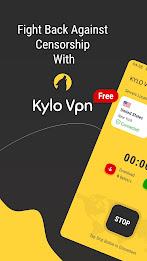 Kylo Vpn - Fast & Safe Captura de pantalla 1