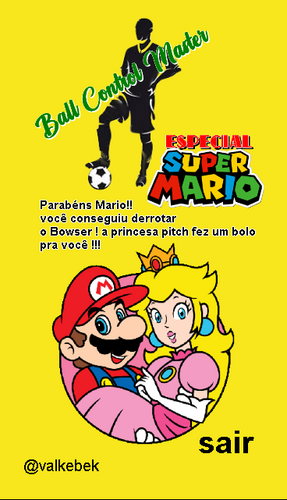 ball control master especial super mario Captura de pantalla 4