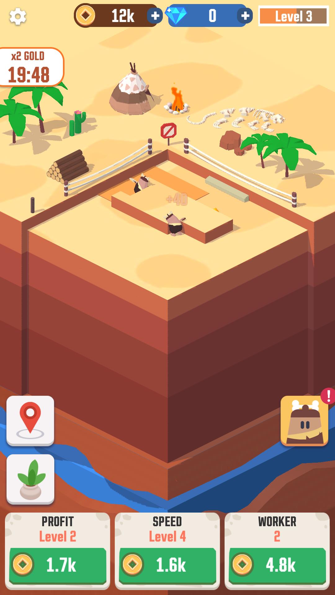 Idle Digging Screenshot 1