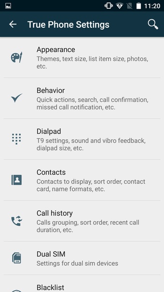 True Phone Dialer and Contacts Captura de tela 2