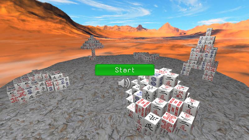 Mahjong Cubic 3D Скриншот 1