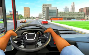 Bus Driving Sim- 3D Bus Games स्क्रीनशॉट 2