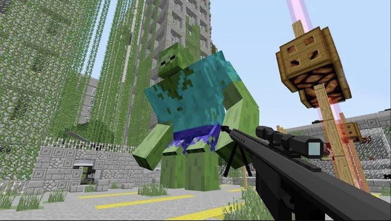 Minecraft: Zombie and Mutant Скриншот 3