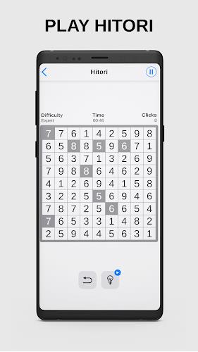 Hitori - Number Puzzle Скриншот 1