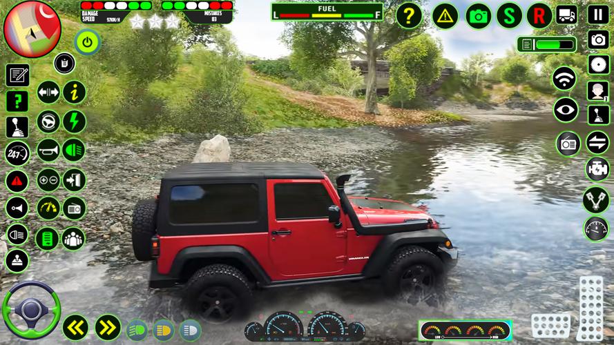 Offroad Jeep Driving Sim 3D Screenshot 4