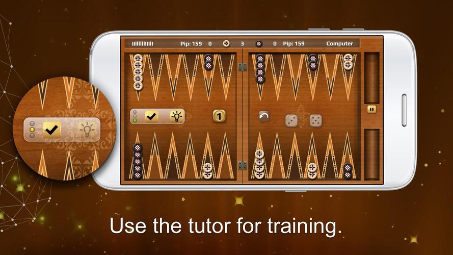 Backgammon Gold Capture d'écran 3