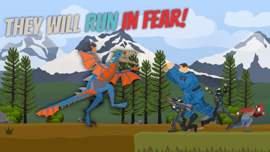 Hybrid Dinosaur: World Terror Captura de tela 4