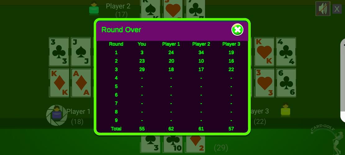 Card Golf Captura de tela 3