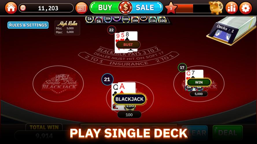 Blazing Bets Blackjack 21 Captura de tela 4