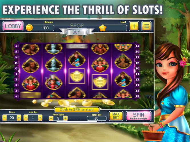 Wizard Of Wonderland Slots 스크린샷 3