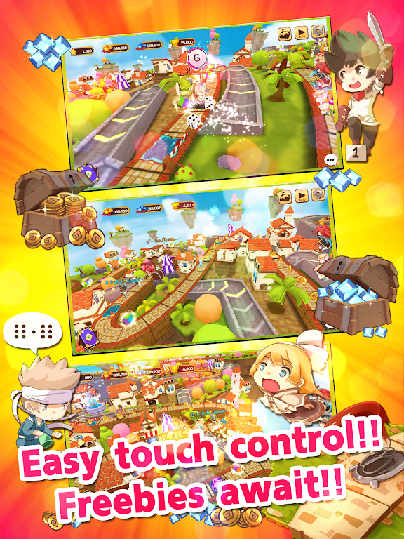 Dice Legend: Snake and Ladder应用截图第2张