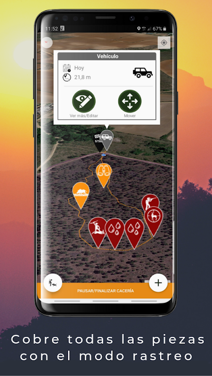 Dianary hunting app स्क्रीनशॉट 3