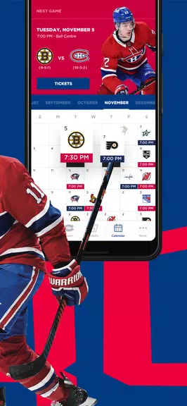 Montréal Canadiens Captura de pantalla 2