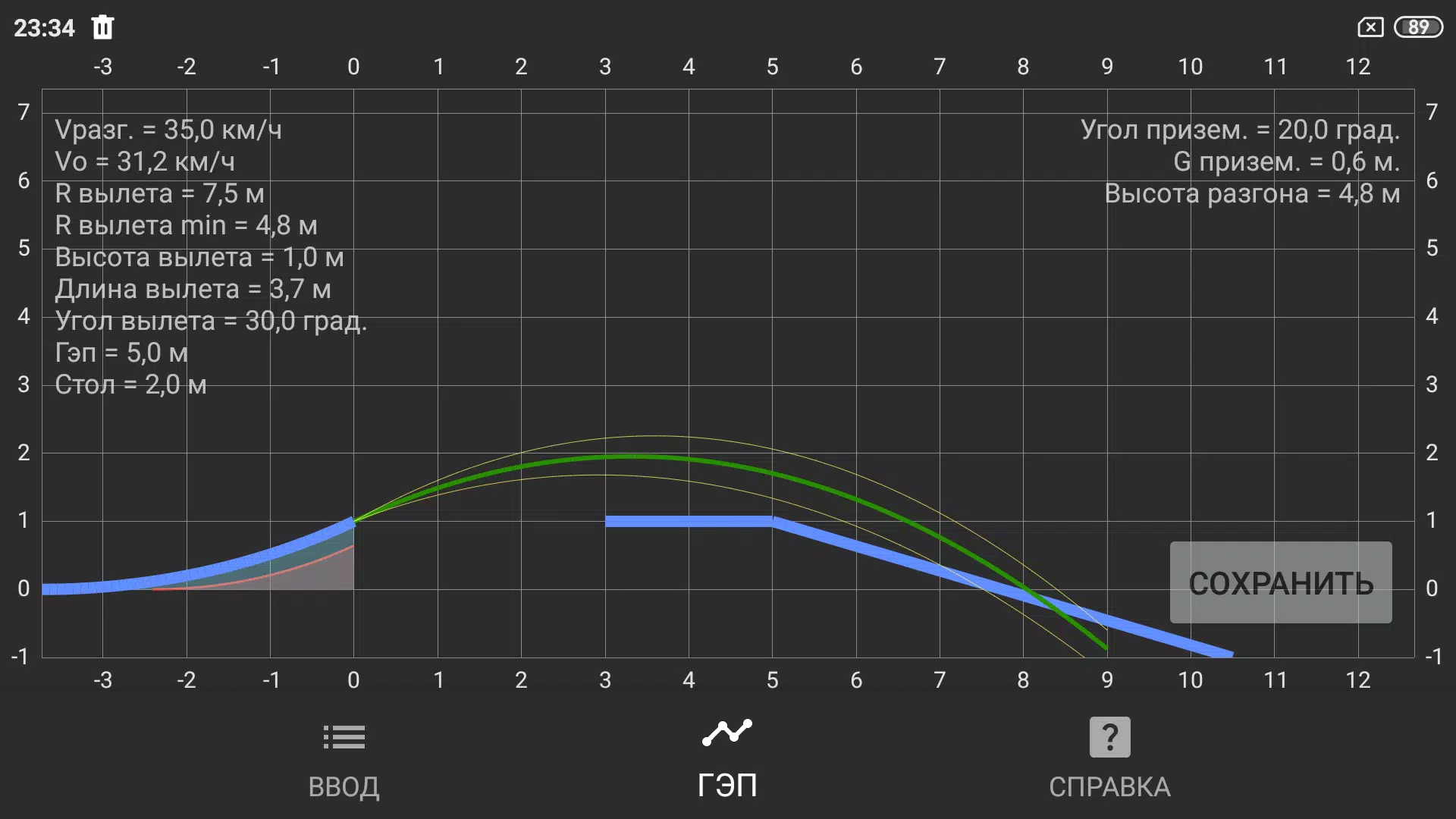 Gap Calculator Скриншот 4