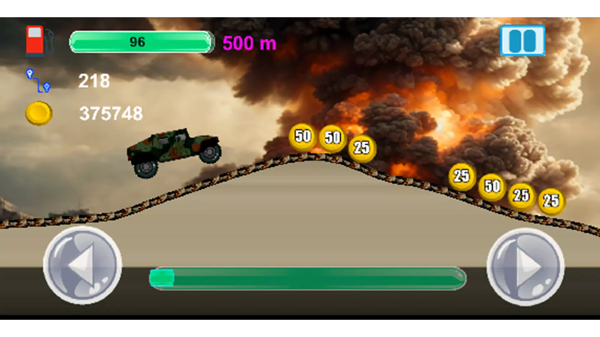 Hill Climb Car Race Adventure Captura de pantalla 3