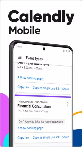 Calendly Mobile 스크린샷 1