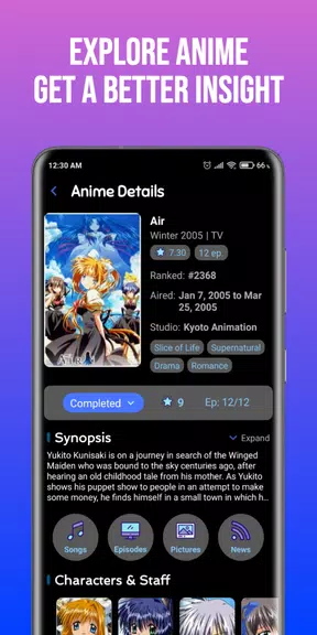 AniLista - MyAnimeList Client Screenshot 2