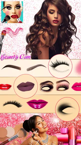 Makeup Camera: Beauty App Captura de pantalla 1