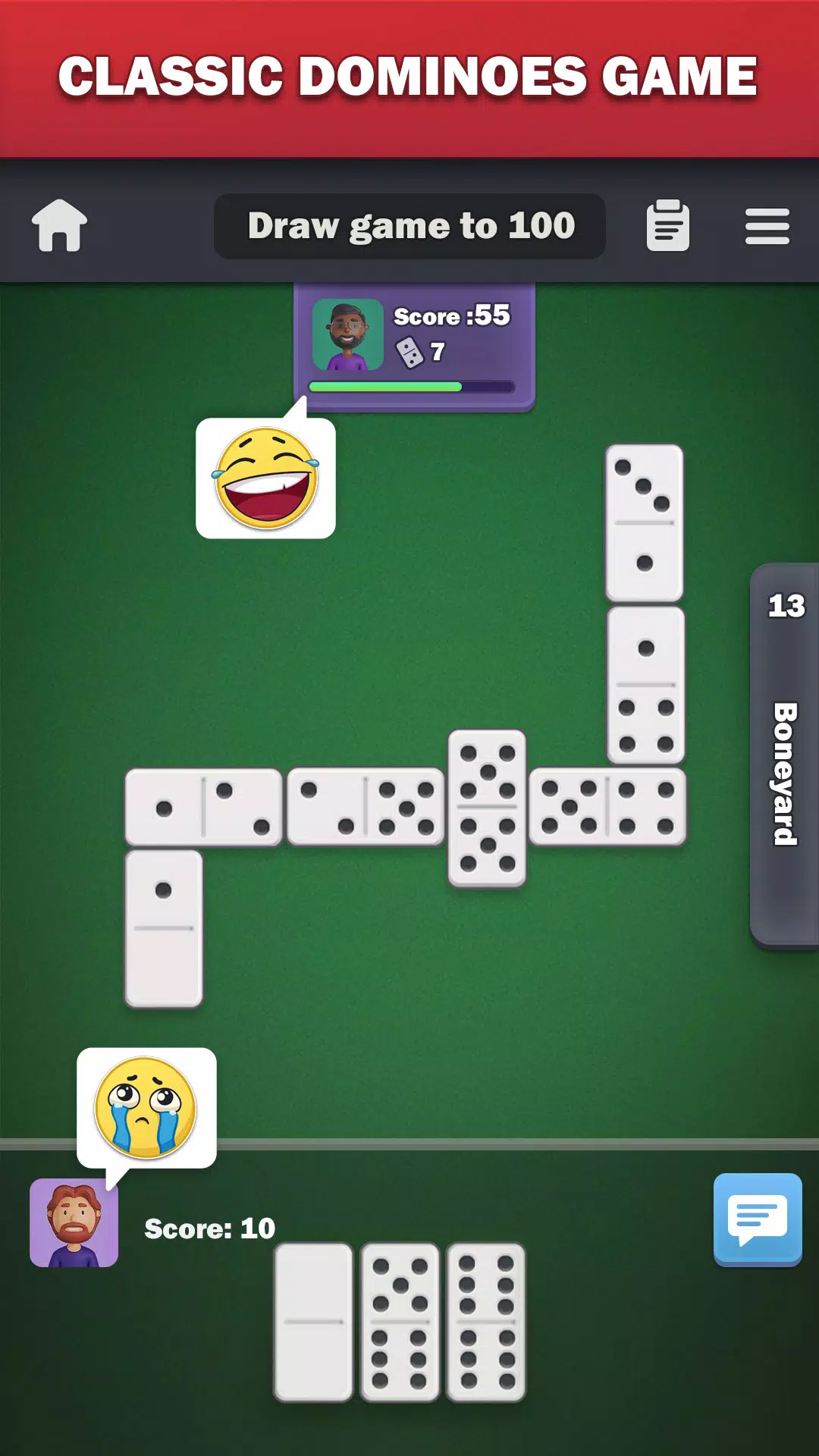 Dominoes online - play Domino! Captura de tela 1