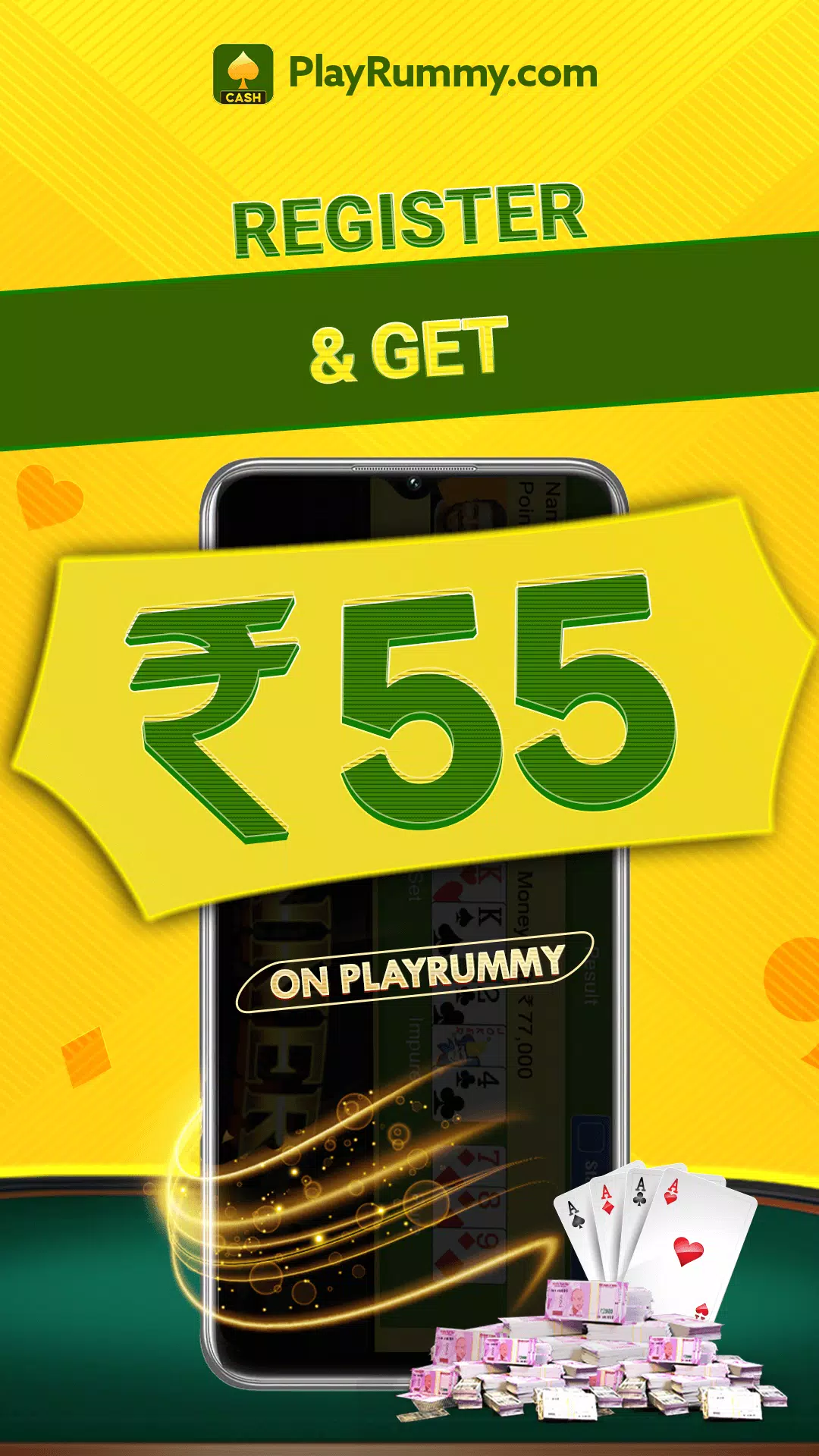 PlayRummy: Real Cash Rummy App स्क्रीनशॉट 1