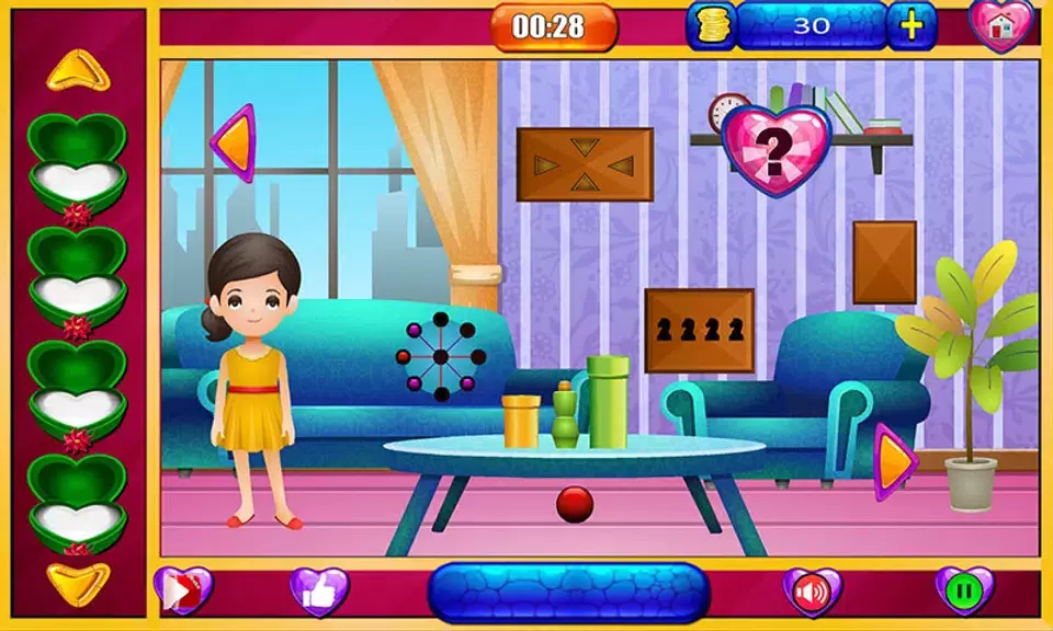 100 Doors Escape - Girl Room Screenshot 2