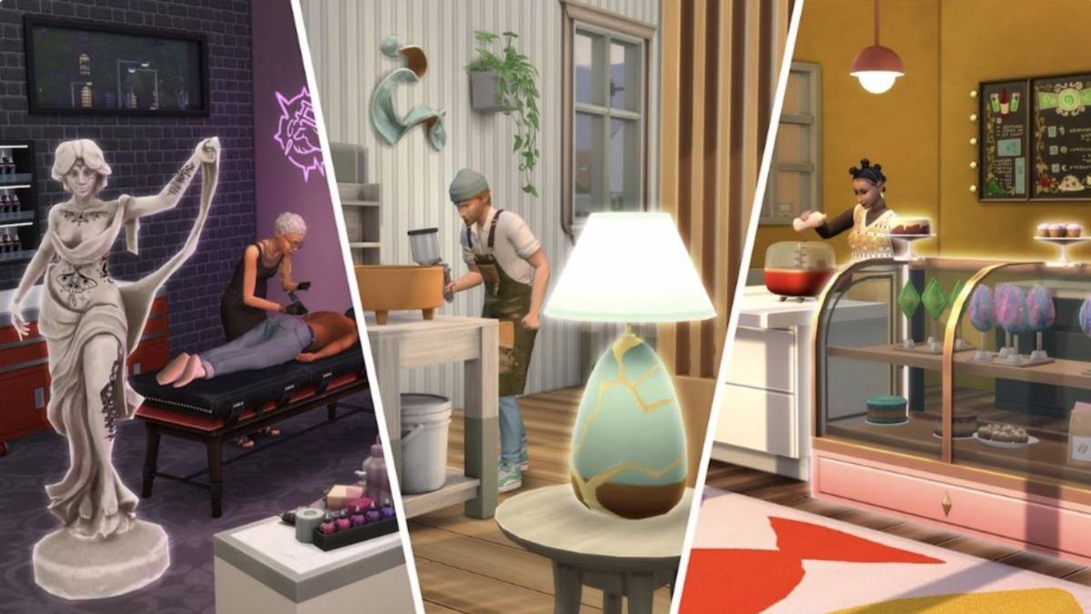 Image of pottery skill in The Sims 4