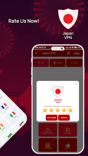 Japan VPN Get Japanese IP Captura de tela 4