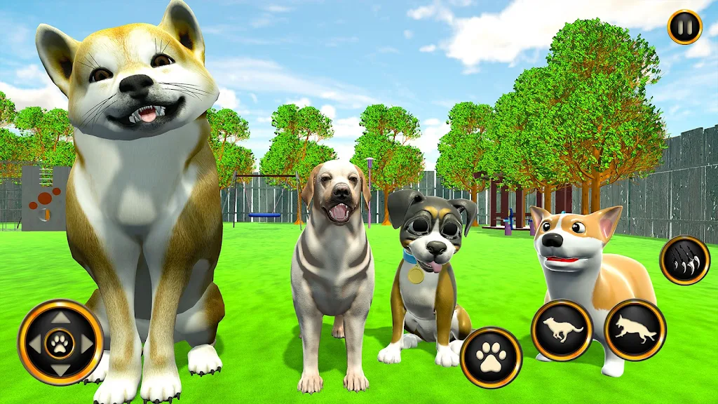 Dog Life Dog Simulator Games Скриншот 1