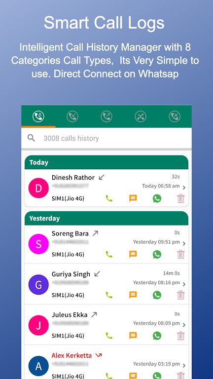 Cally - Call Backup & Recover स्क्रीनशॉट 3