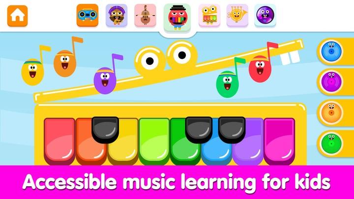 Baby Piano Game For Kids Music Captura de tela 1