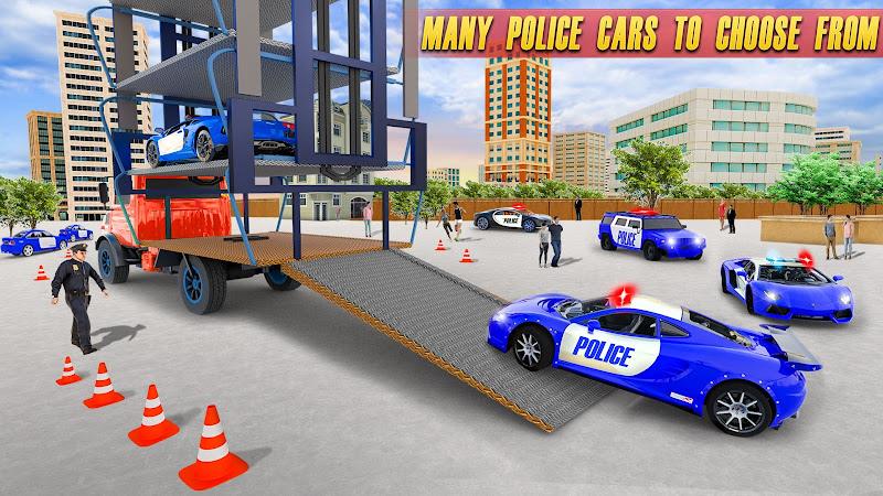 Multi Level Police Car Parking Screenshot 3