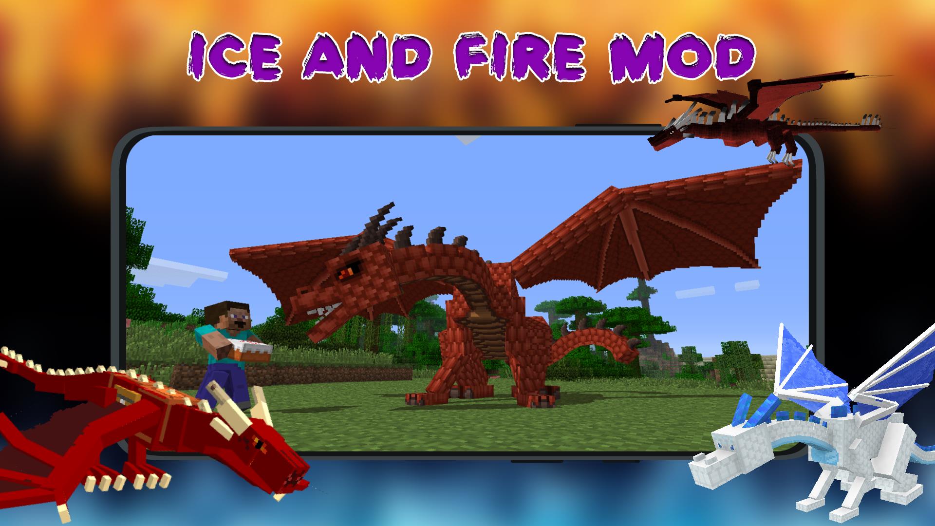 Ice and Fire Mod For Minecraft Captura de pantalla 3