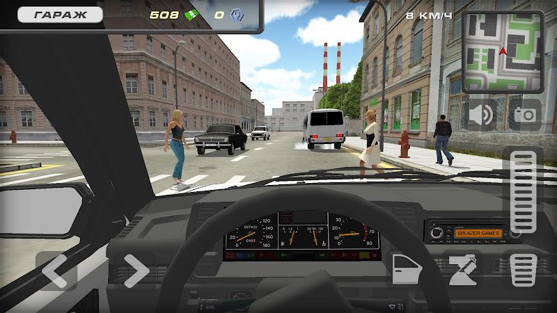 Lada 2109 Russian Car Driver 스크린샷 4