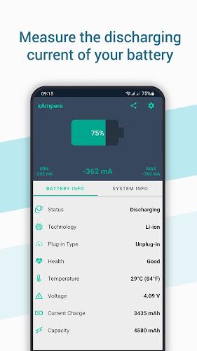 xAmpere - Battery Charge Info 스크린샷 2