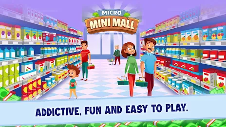 Mini Micro Mall - Tycoon Game Скриншот 2