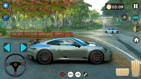 US Car Driving School Games 3D Captura de tela 1