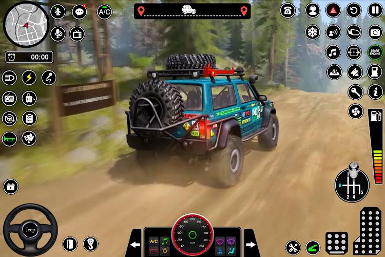 Offroad Jeep Games 4x4 スクリーンショット 1