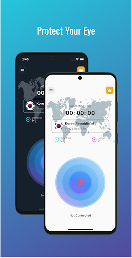 Dark Blue VPN - Fast & Secure Captura de tela 2