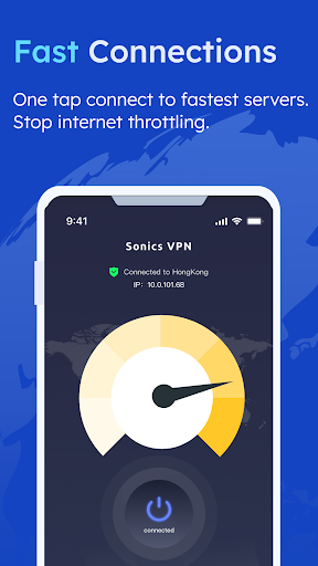 Sonics VPN - Fast VPN proxy Скриншот 2