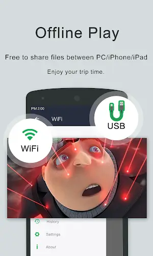 Видео проигрыватель - OPlayer Скриншот 2
