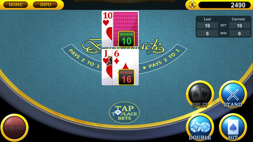 Blackjack Captura de tela 3