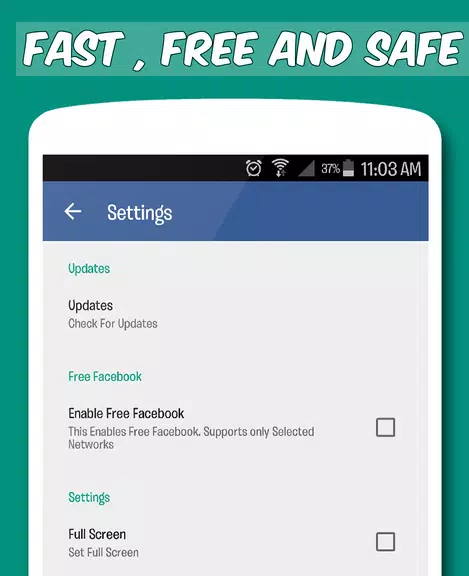 Faster Social Lite Captura de pantalla 4