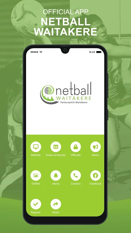 Netball Waitakere Captura de pantalla 1