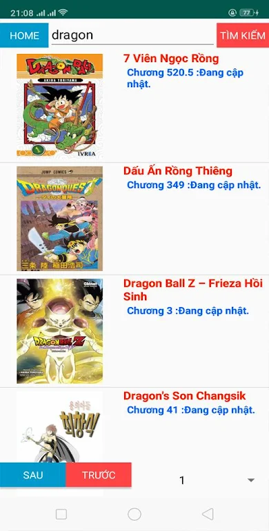 Truyen tranh online 3.0 スクリーンショット 4