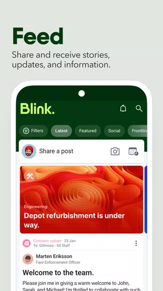 Blink - The Frontline App Скриншот 3