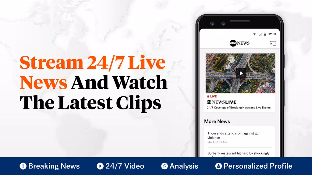 ABC News: Breaking News Live Captura de tela 1