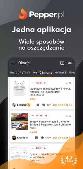 Pepper - Okazje i Kupony应用截图第1张