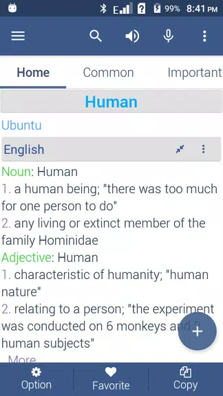 Zulu Dictionary Offline应用截图第3张