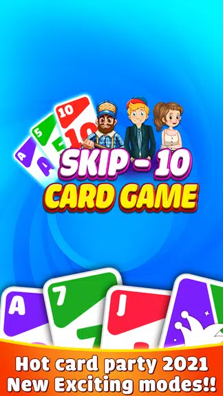 Skip 10 - Card Game Capture d'écran 3