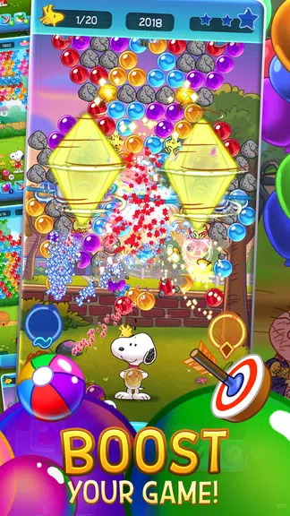 Bubble Shooter - Snoopy POP! स्क्रीनशॉट 4